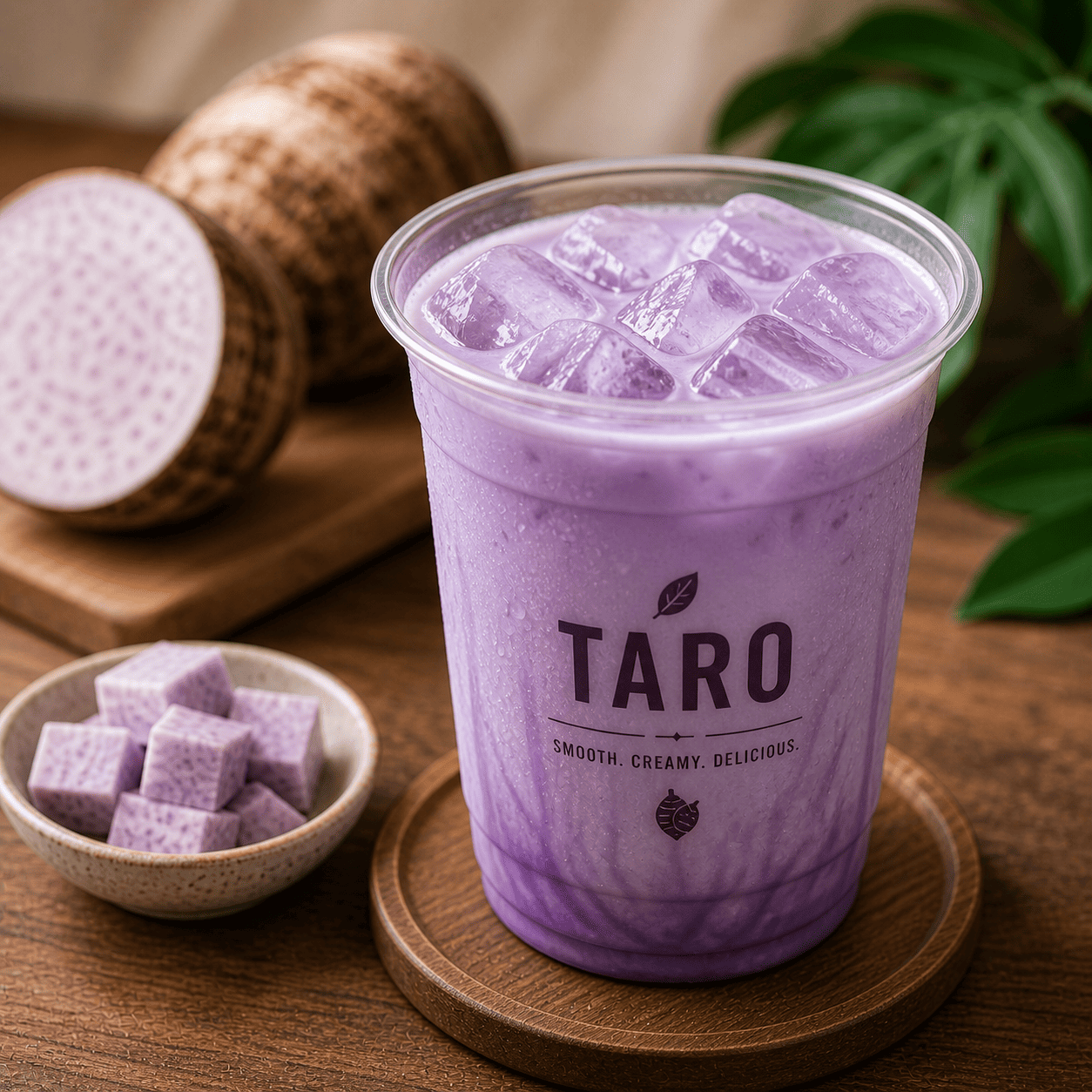 Taro dari Simetri Home Coffee Roasters